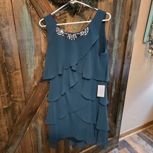 SLNY layered dress sz 12